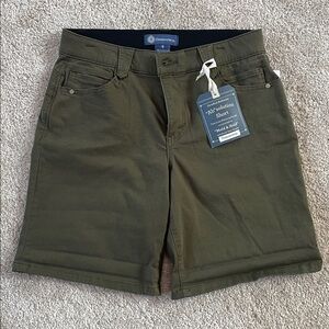 New with Tags! Democracy Olive Green Relaxed Shorts